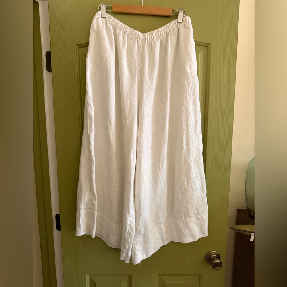 Honeydove Linen Pant